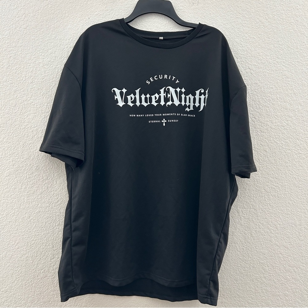 Security Velvet Black T-Shirt
